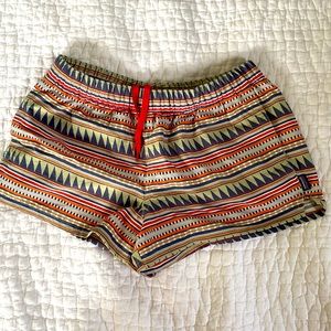 Patagonia Women’s Baggies Size Small Gently Worn Multi-color